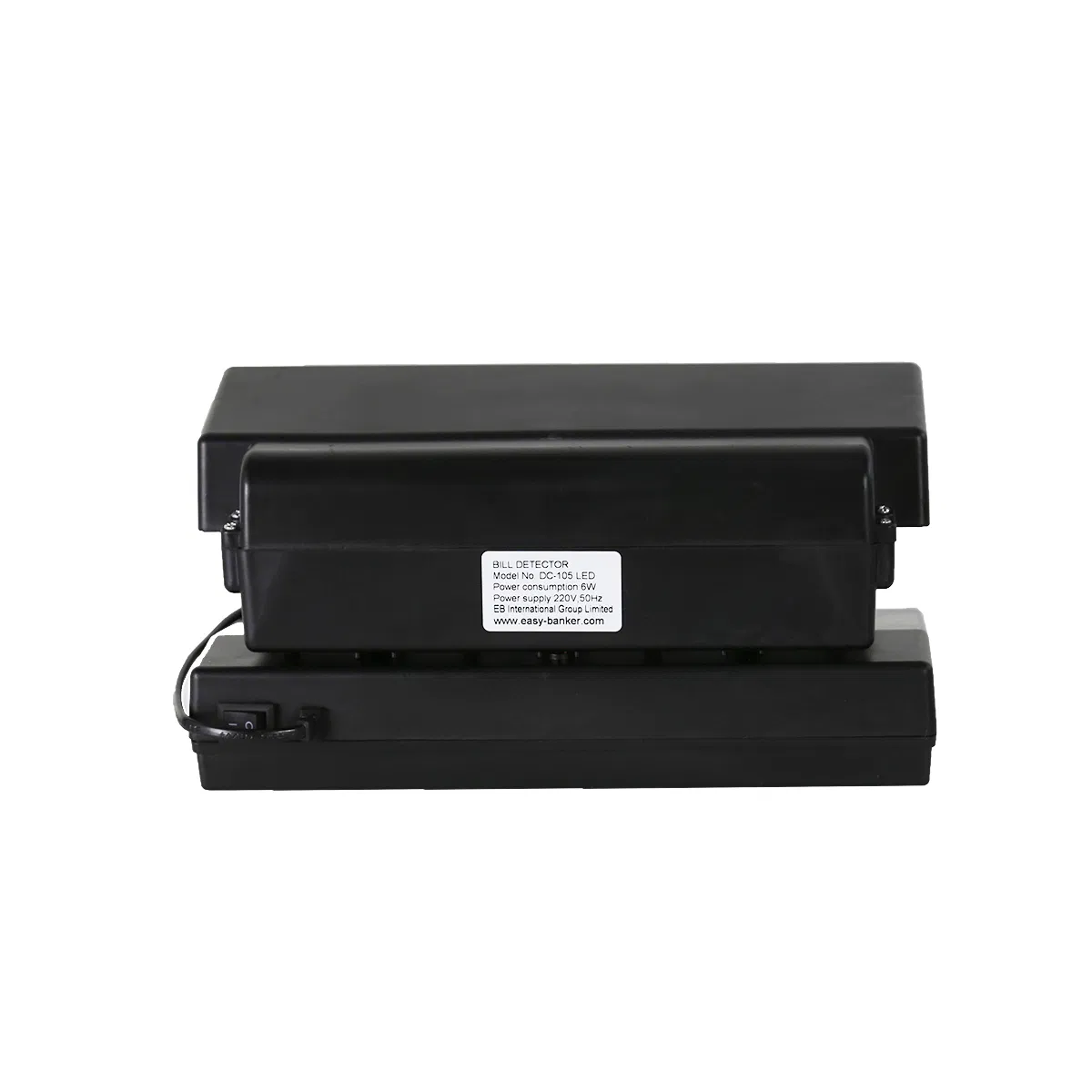 DC-105 LED Portable Currency Detector Machine Accurate Supermarket Use with Measure Size