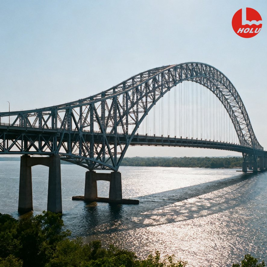 Heavy Load Applications CE Certified Prefabricated Steel Structure Truss Bailey Bridge with Q235 Steel Components