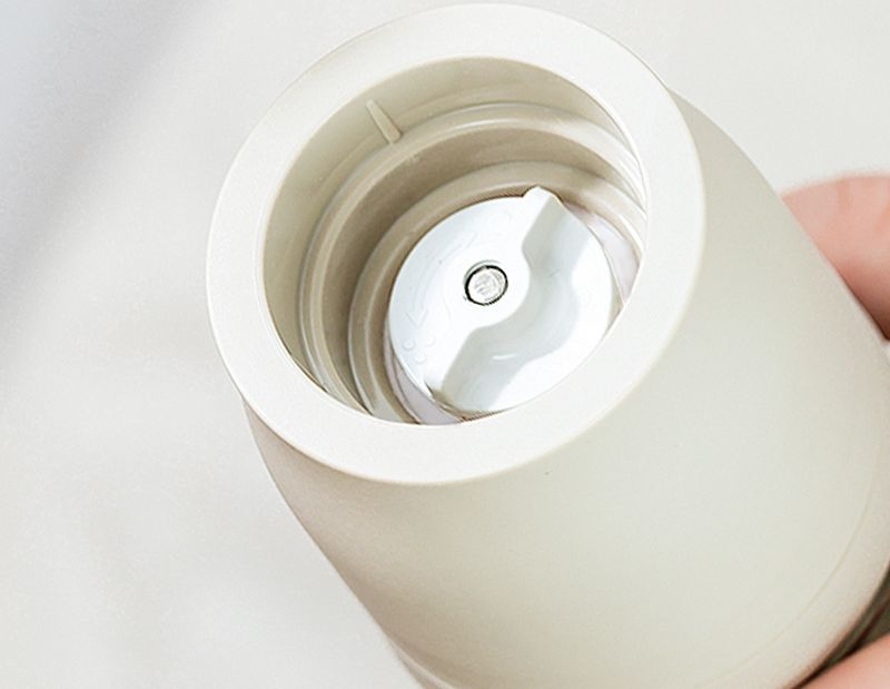 Kitchen Mill Manual Stainless Steel Pepper Grinder Glass Seasoning Jar for Pepper Sea Salt Spices