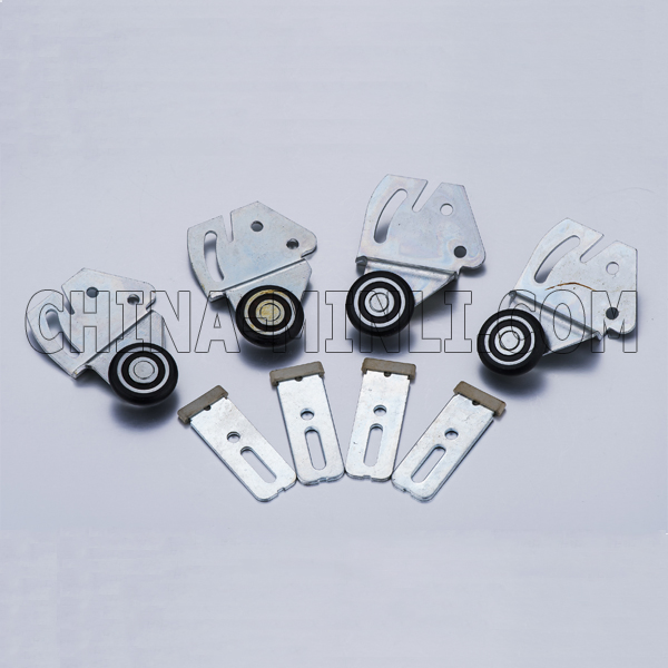 Minli Aluminum Window and Door Plastic Handle Set Hardware with Accessories (ML-HB028-Black)