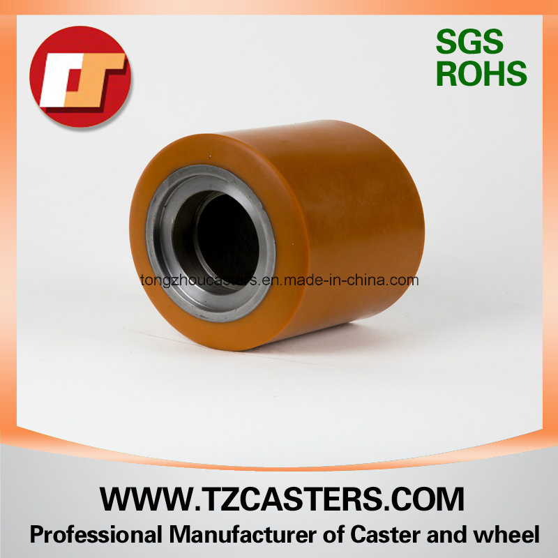 OEM China Factory Manufacturer 200*50mm Industrial PU Caster Wheel for Hand Truck