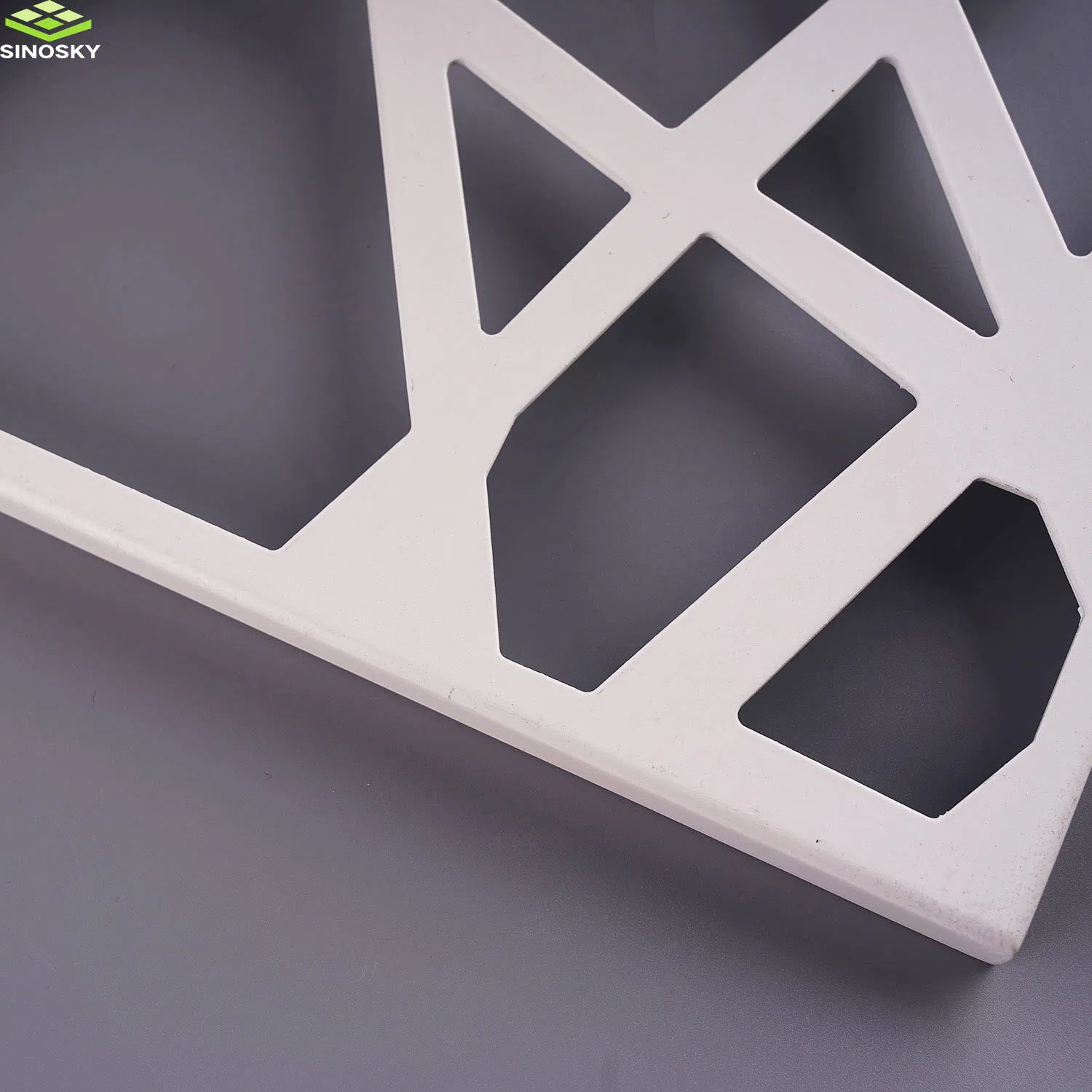Powder Coated Sheet Aluminum Laser Cut Panel Metal Panel