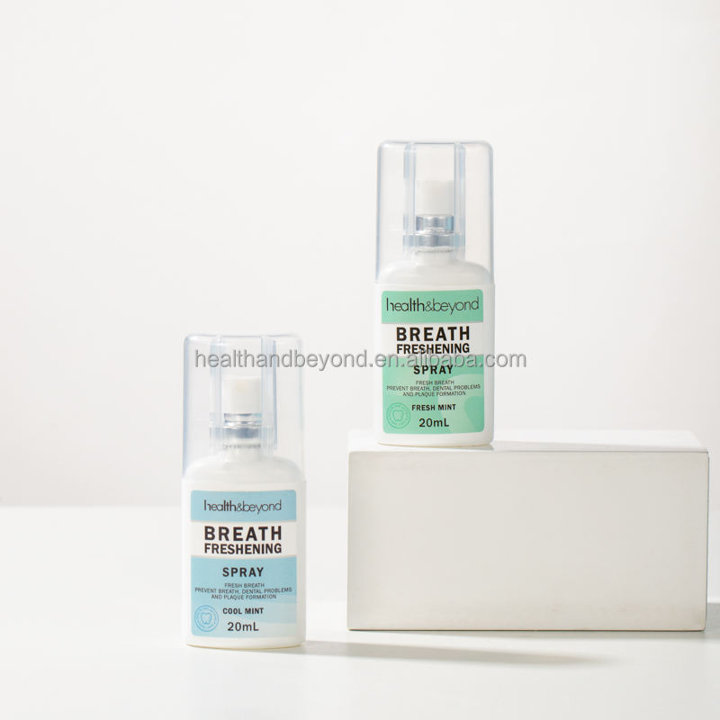 Professional Manufactur 10ml Oral Care Portable Mint Perfume Mouth Breath Freshener Spray