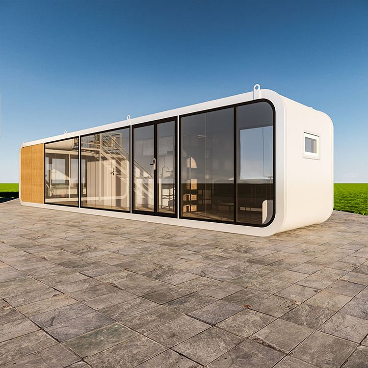 Apple Cabin Prefab Tiny Home Modular House Energy-Efficient Modular Home Hotel Cabin for Urban Boutique Accommodation Projects