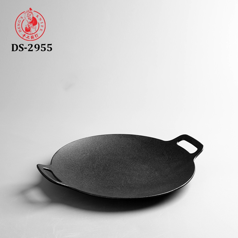 Чугунная сковорода-гриль DS-2955 для пикника и кемпинга