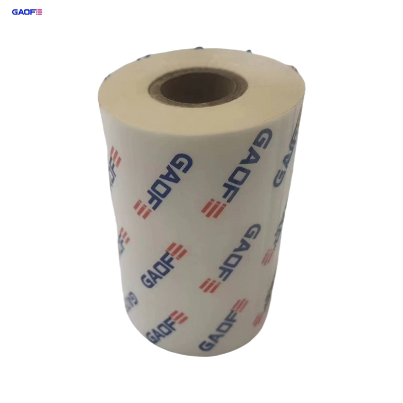 108mmx360m Color Printing Label Chemical Solvent Resistant Coated Lamination Waterproof Transparent Film Covering Ribbon