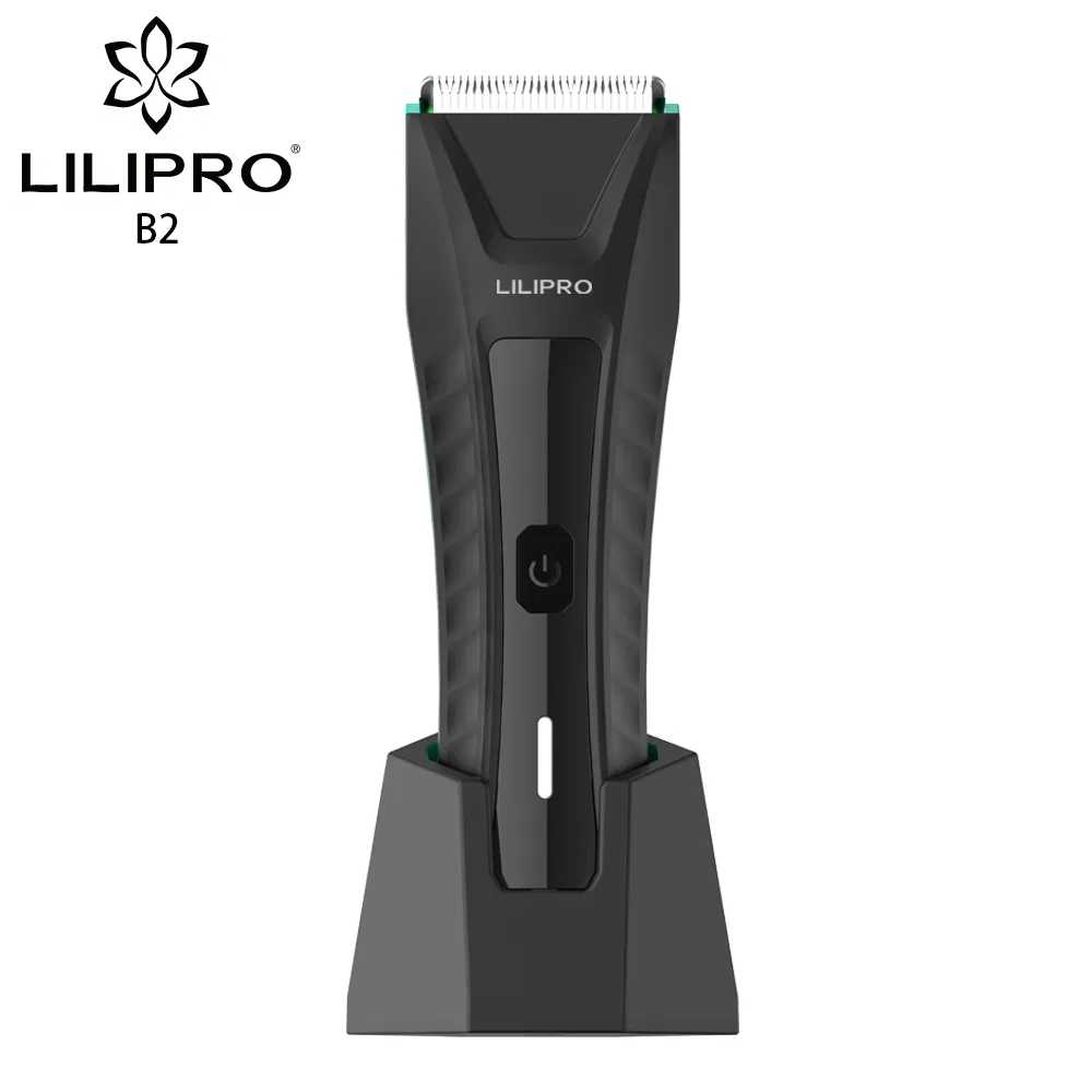 Lilipro B2 Body Hair Trimmer for Men Pubic Hair Trimmer Wet/Dry Ball Trimmer with Ceramic Blade