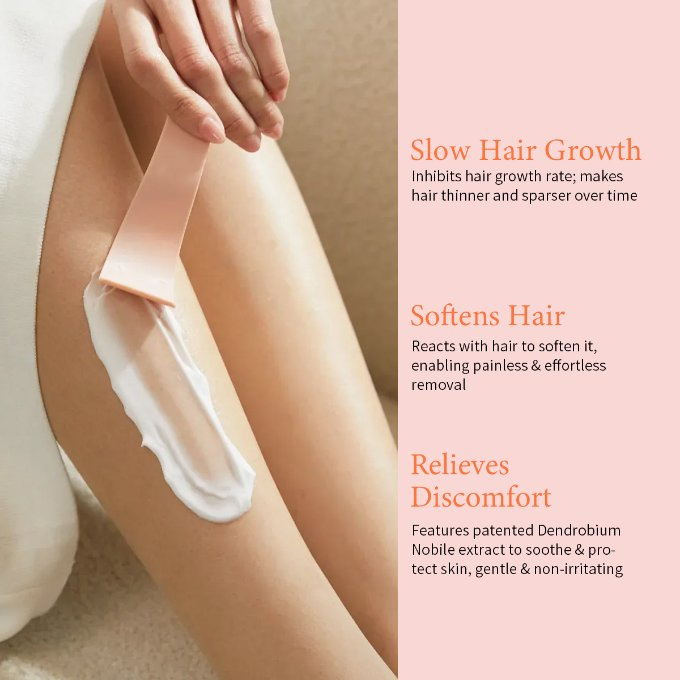 OEM/ODM Hair Softening Gentle Non-Irritating Sensitive Skin Fresh Fragrance Regrowth Inhibition Removal Cream Hair Removal
