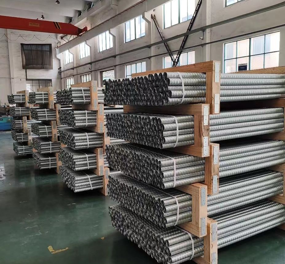 Post Tension Galvanized Round Corrugated Metal Prestressed Duct for Pre-Stressed Concrete Bridge Construction 45mm