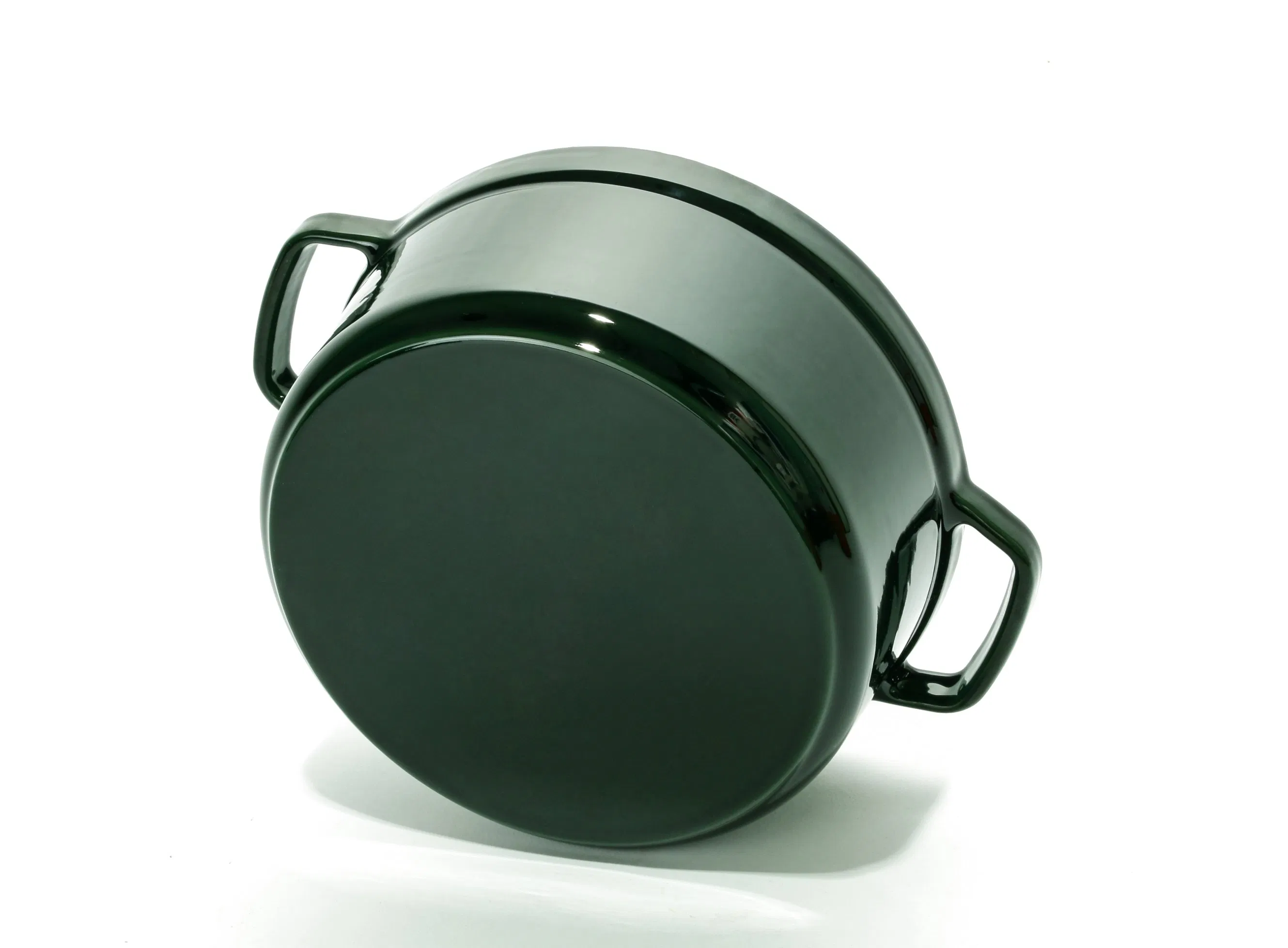 Чугунная эмалированная кастрюля-духовка (голландская печь)