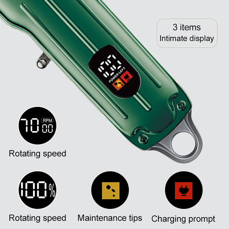 Factory OEM USB Rechargeable Bald Hair Trimmer for Men