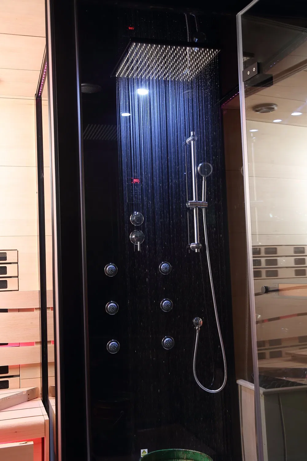 Инфракрасная сауна-душ с низким ЭМП для дома и улицы