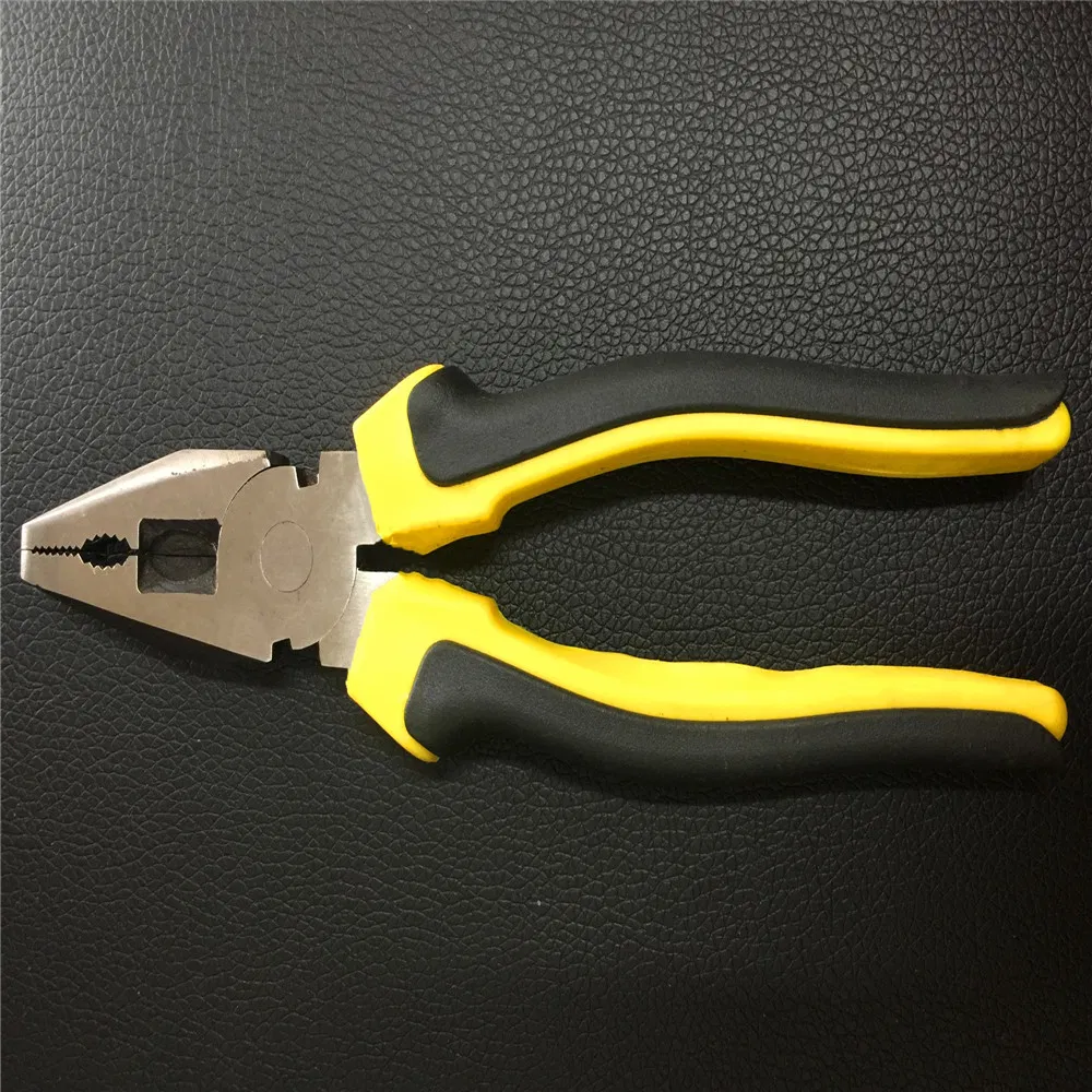 Комбинированные кусачки из углеродистой стали с двухцветной ручкой