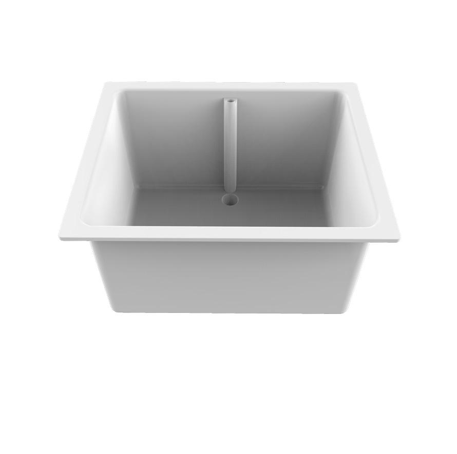 PP Large Birdbath Chemical Resistant Laboratory Sink Eyewash and Shower for Lab Safety