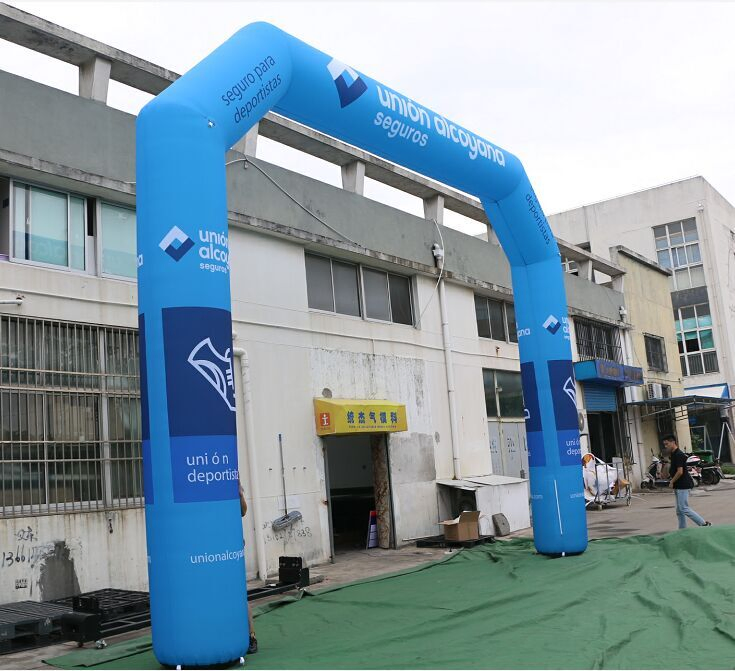 Custom Giant Welcome Start Finish Line Inflatable Entrance Arch