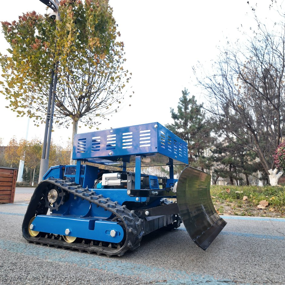 Робот-газонокосилка 550 мм с GPS и пультом ДУ