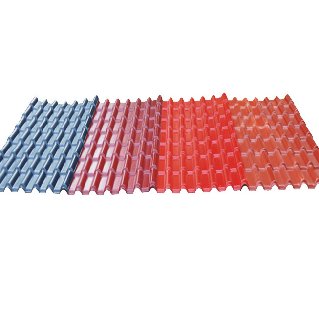 Grey Spanish Synthetic Resin PVC Roofing/Roof Tile