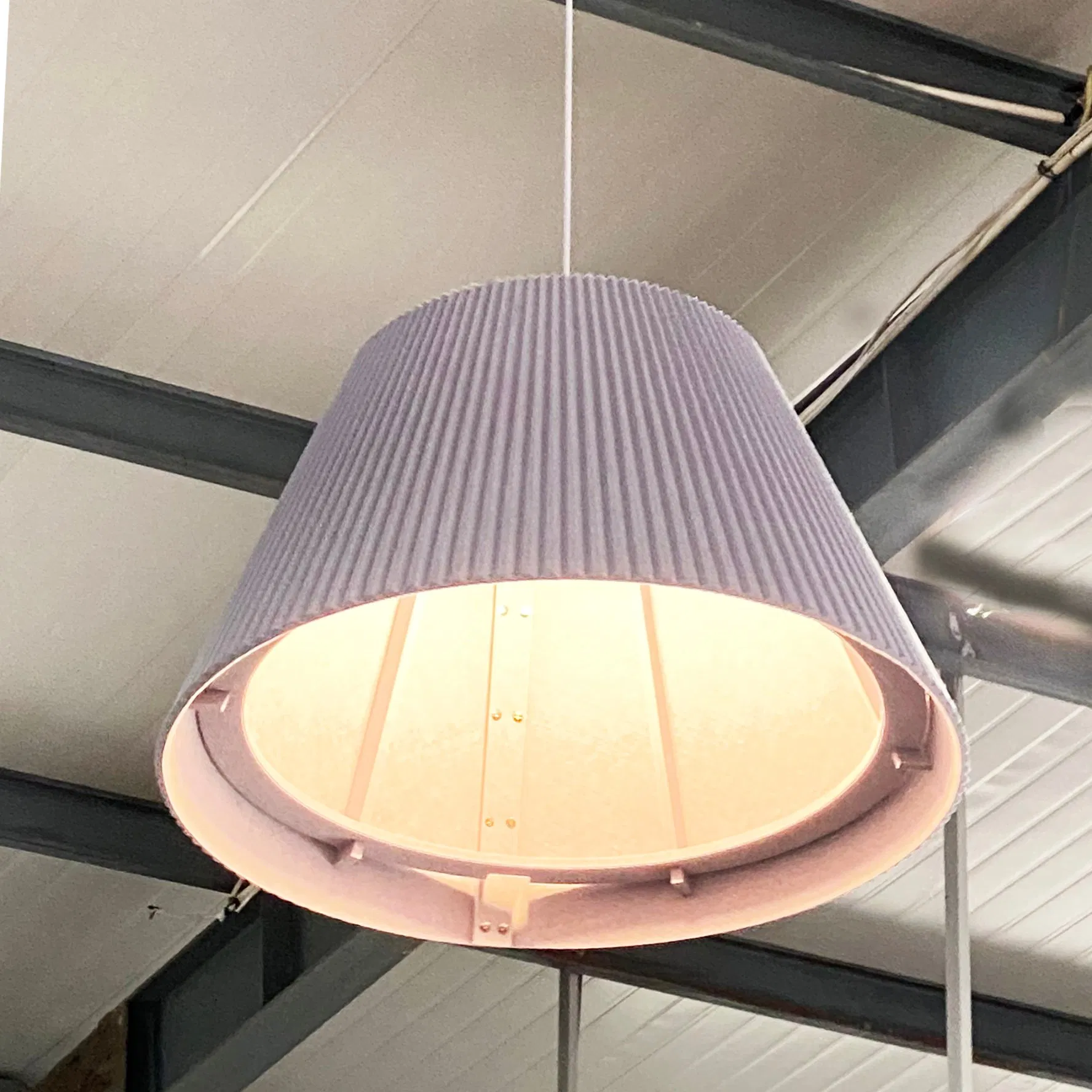 Polyester Fiber Acoustic Lamp for Decoration