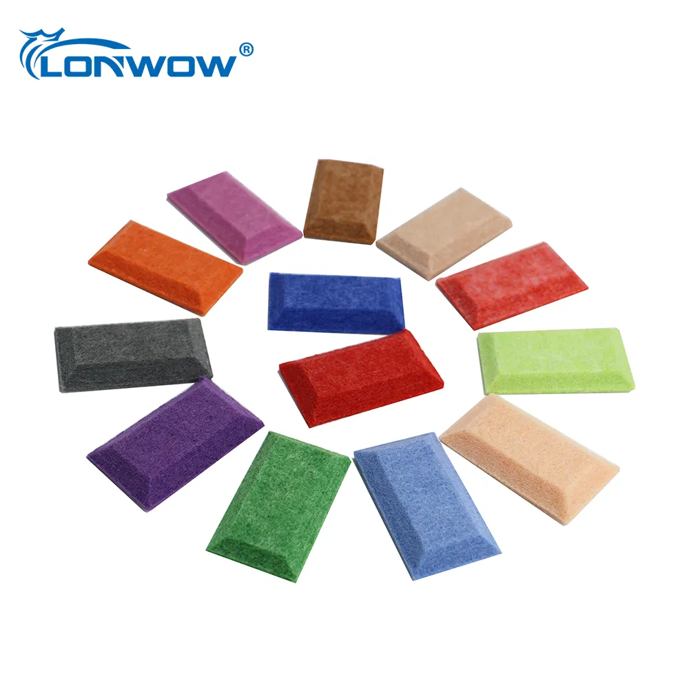Pet Sound Absorbing Panel Acoustic Wall Panel 100% Polyester