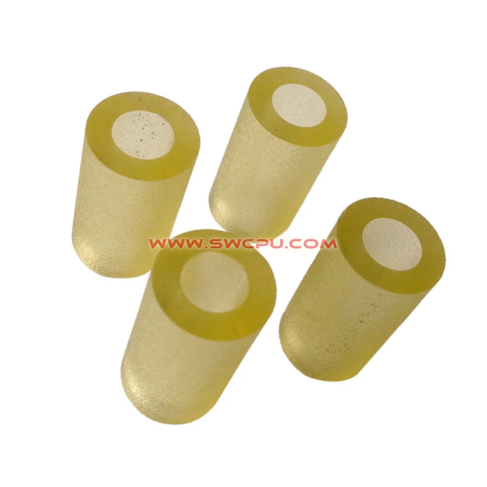 Custom PTFE Pipe Liner, Plastic ABS Straight Bushing with Slotting Hole