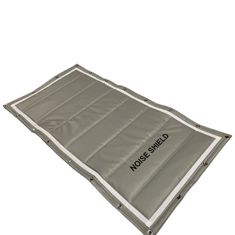 Litong Waterproof PVC Tarpaulin Portable Easy Installation Soundproof Noise Shield Barrier for Outside Construction