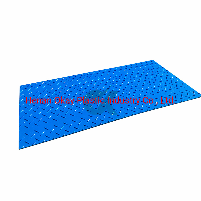 Heavy Duty Ground Mats 4X8 Lightweight HDPE Temporary Ground Protection Mats Bog Mats