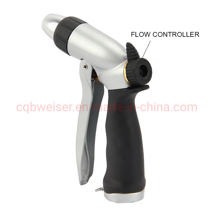 Trigger Adjustable Hose Nozzle Brass Head Garden Water Sprayer Gun