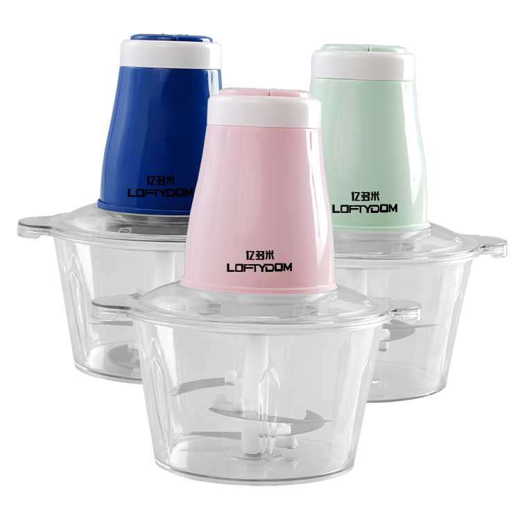 Electric Plastic Meat Grinder Slicer Household Multifunctional Plastic Grinder Machine Food Processor Grinder Home Kitchen Fruit Juice Vegetables Mixer Grinder