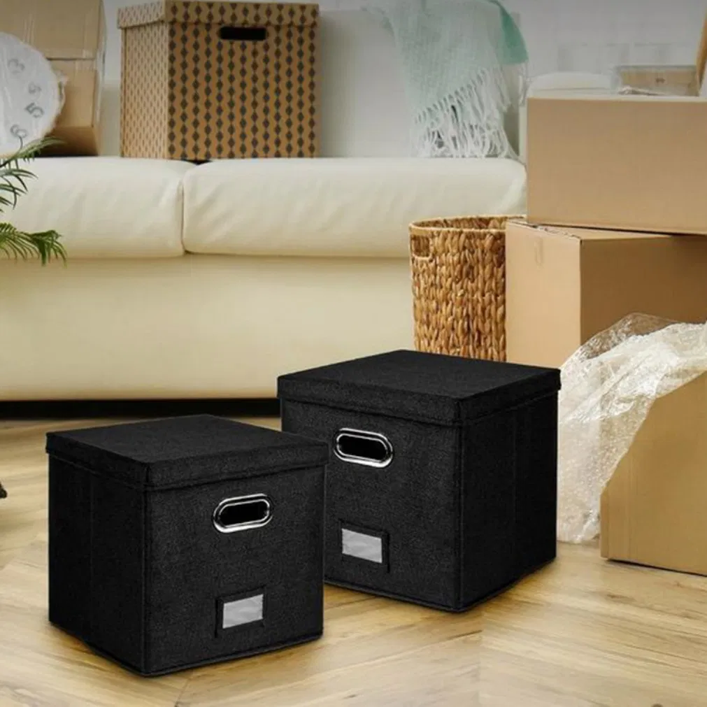 Hot Sale Durable High Strength Storage Cube Bins with Metal Frame