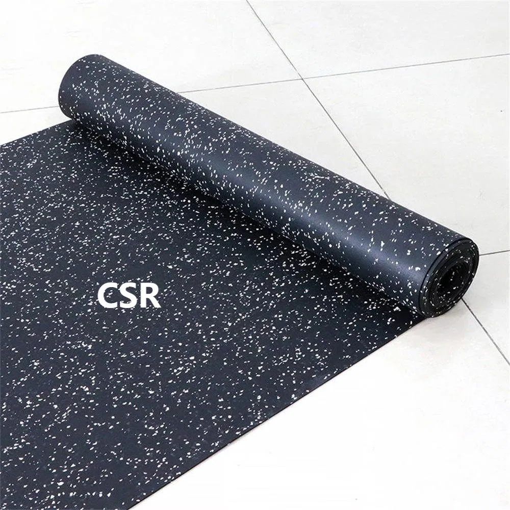 Indoor Antislip 2mm Rubber Floor Mats Roll Under Floor Rolls for Gym