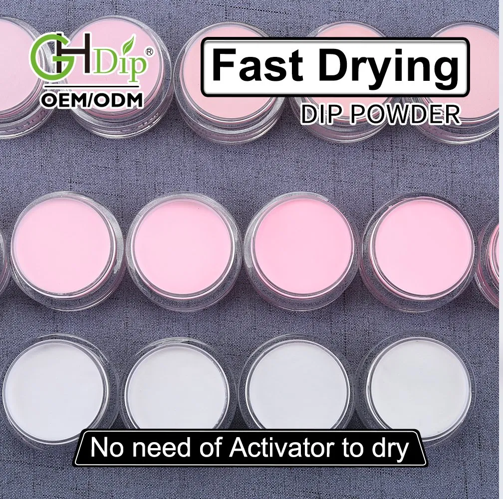 Pink and White French Nail Dipping Powder Starter Kit 8oz Set