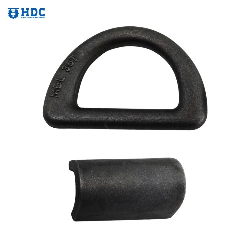 Forged Small Triangle D Ring Stainless Steel D-Ring Anchor Lashing Ring