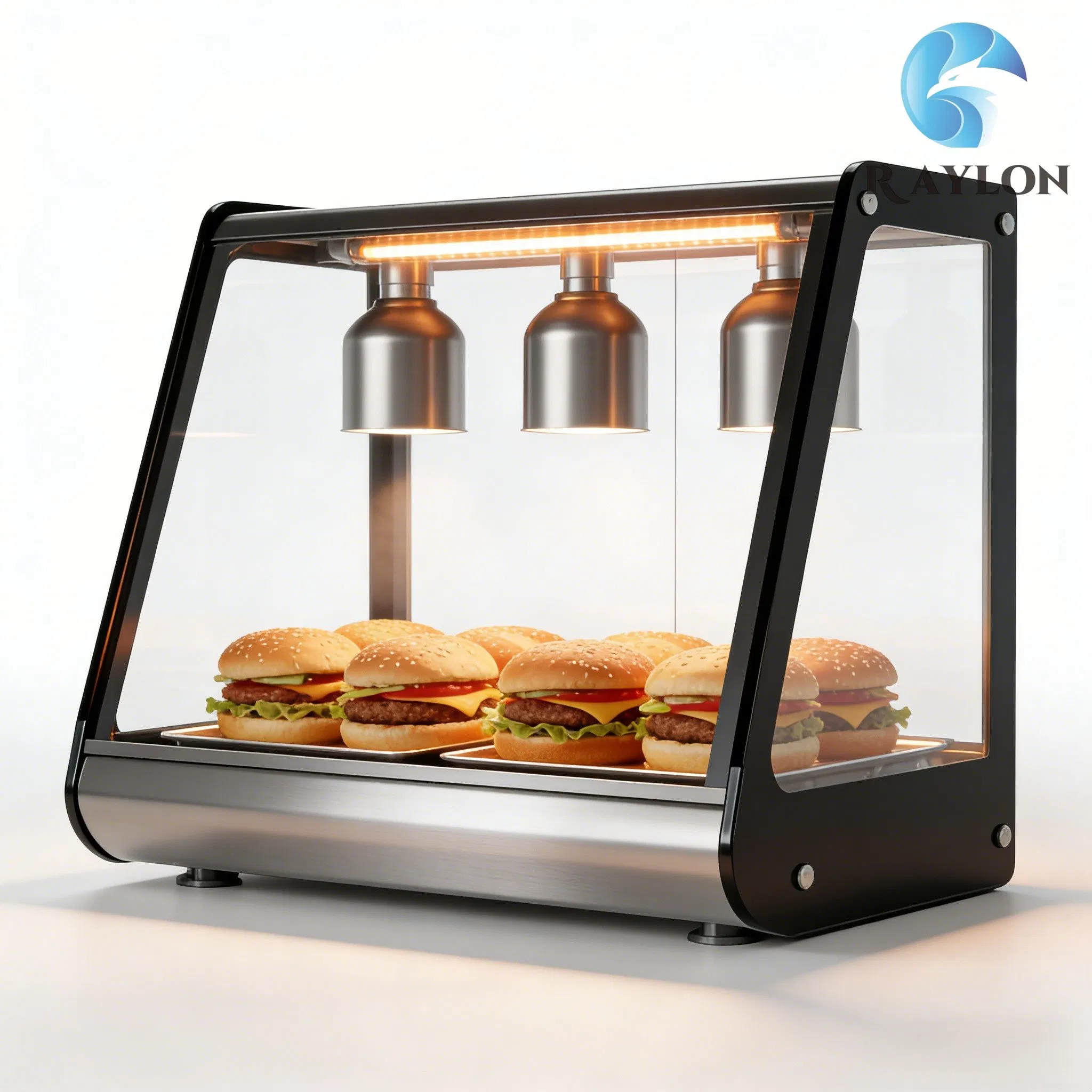 Stainless Steel Body Commercial Equipment Food Display Warmer for Snack Bar
