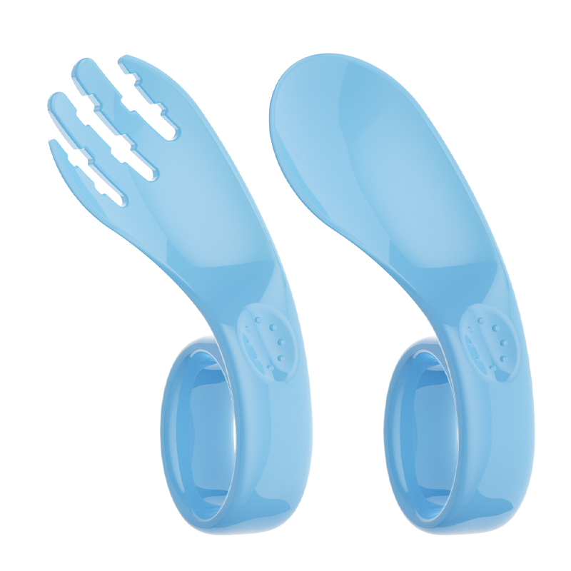 Safe Eating Spork for Kids - Eco-Friendly Silicone Design