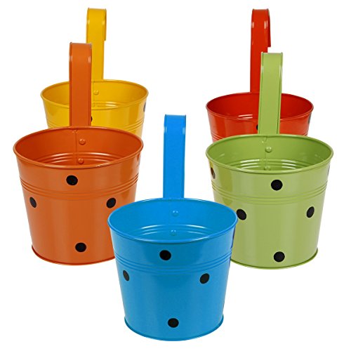 Горшки металлические декоративные комнатные уличные