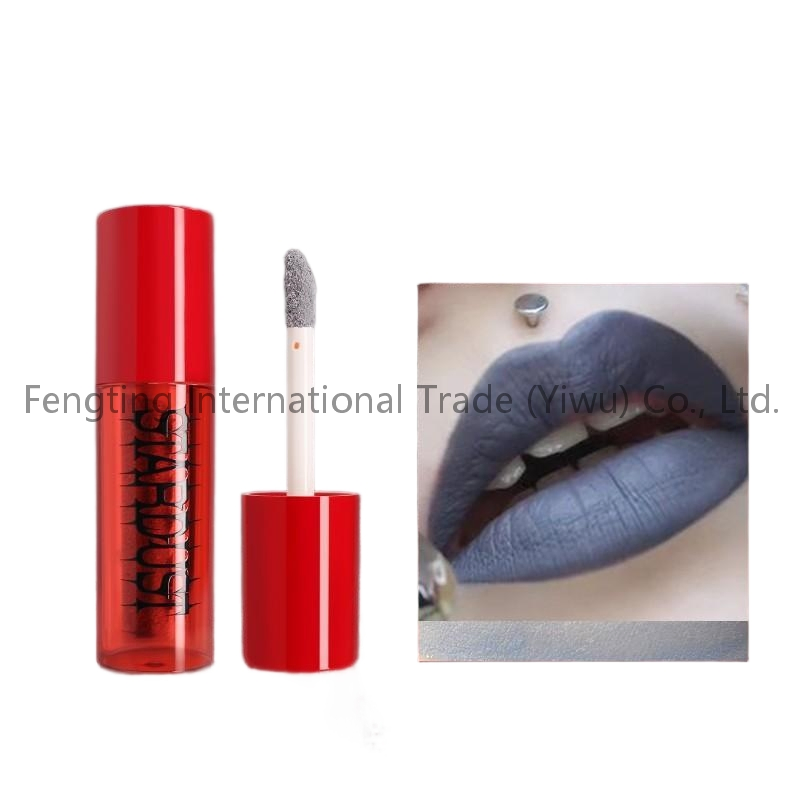 New Arrival Pearlescent Lip Makeup Easy to Color Powder Multi-Color Velvet Matte Misted Surface Pearl Fine Glitter Lipstick