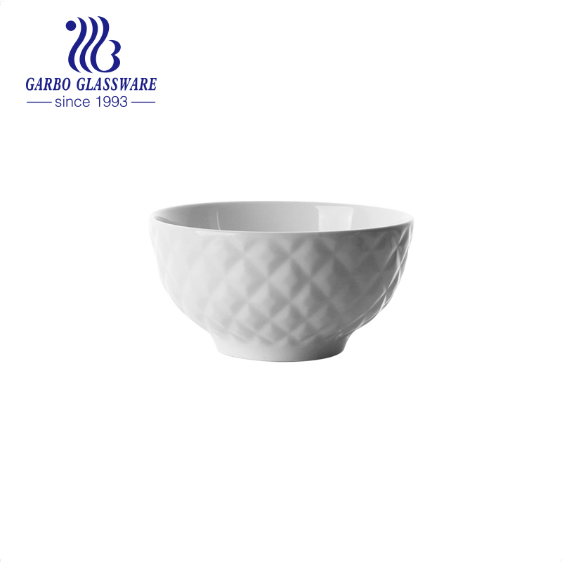 Premium Quality 4.5 Inch Stoneware Rice Bowl Collection for Rstaurants