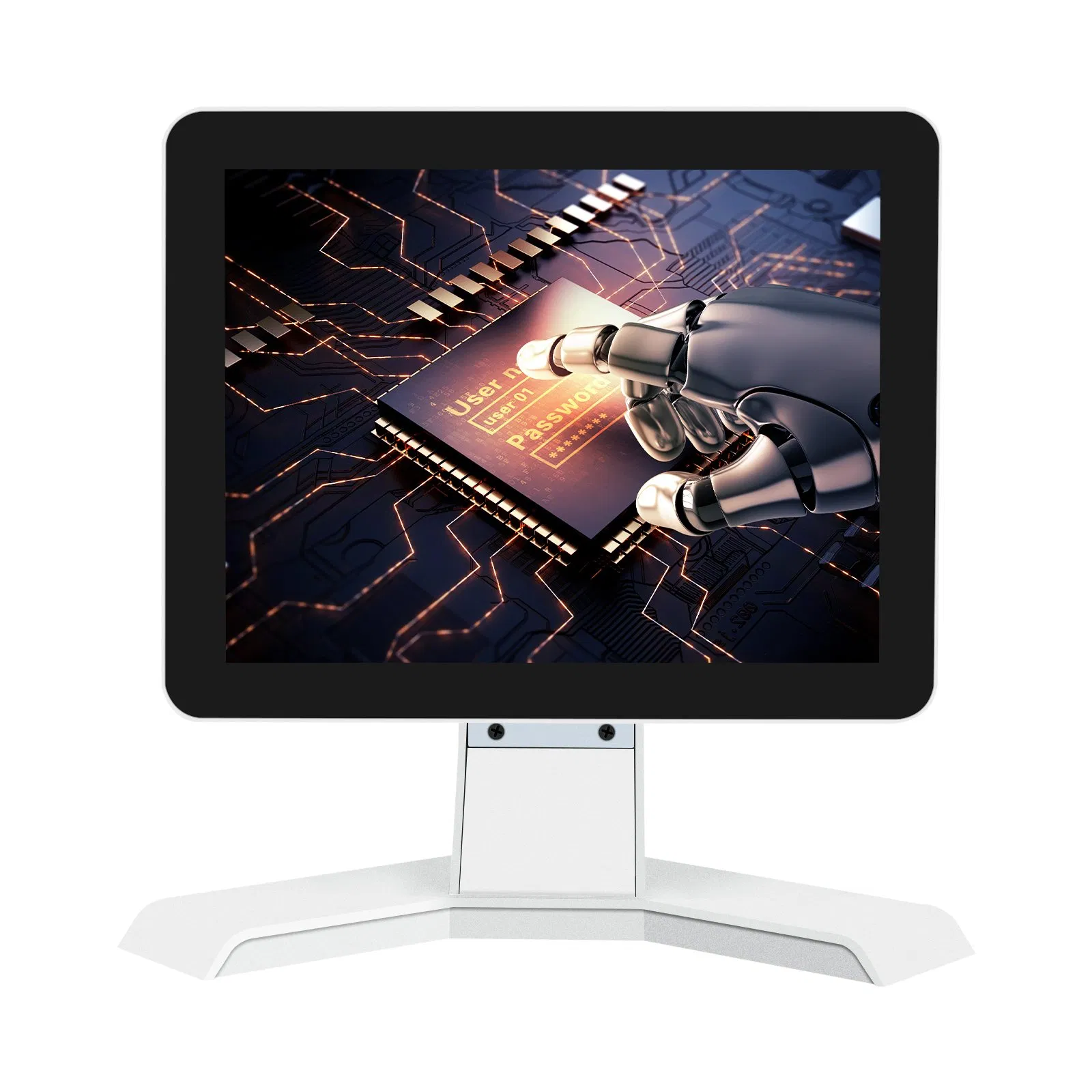 9.7 Inch Touch Cash Register Capacitive Display Restaurant Self-Service Ordering Machine Monitor