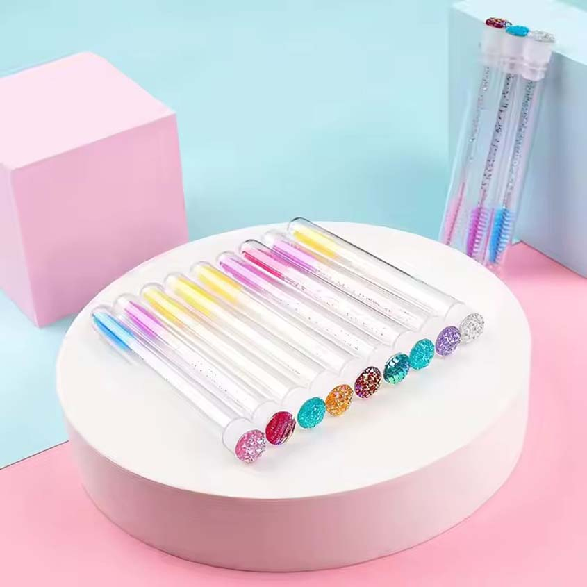 Disposable Mascara Lash Wand Tubes Mascara Eyelash Cleaning Brushes Lash Brush Eyelash Brush