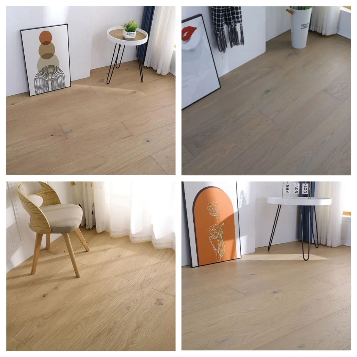 Ламинированный паркет из дуба для дома и улицы