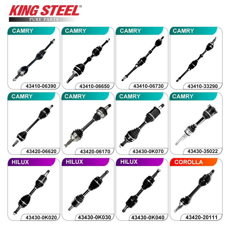 Kingsteel Original Japanese Auto Parts for Toyota 1974-2021