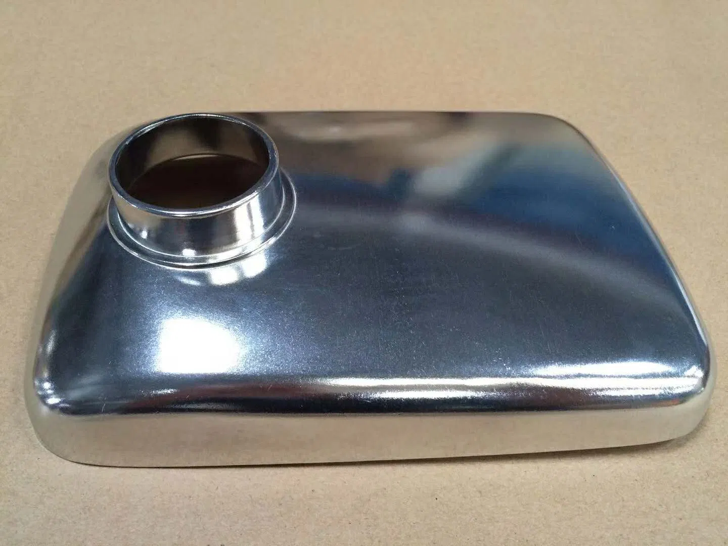 Aluminium Casting Mirror Polish Tray Meat Grinder Parts Shining Surface Not Chroming