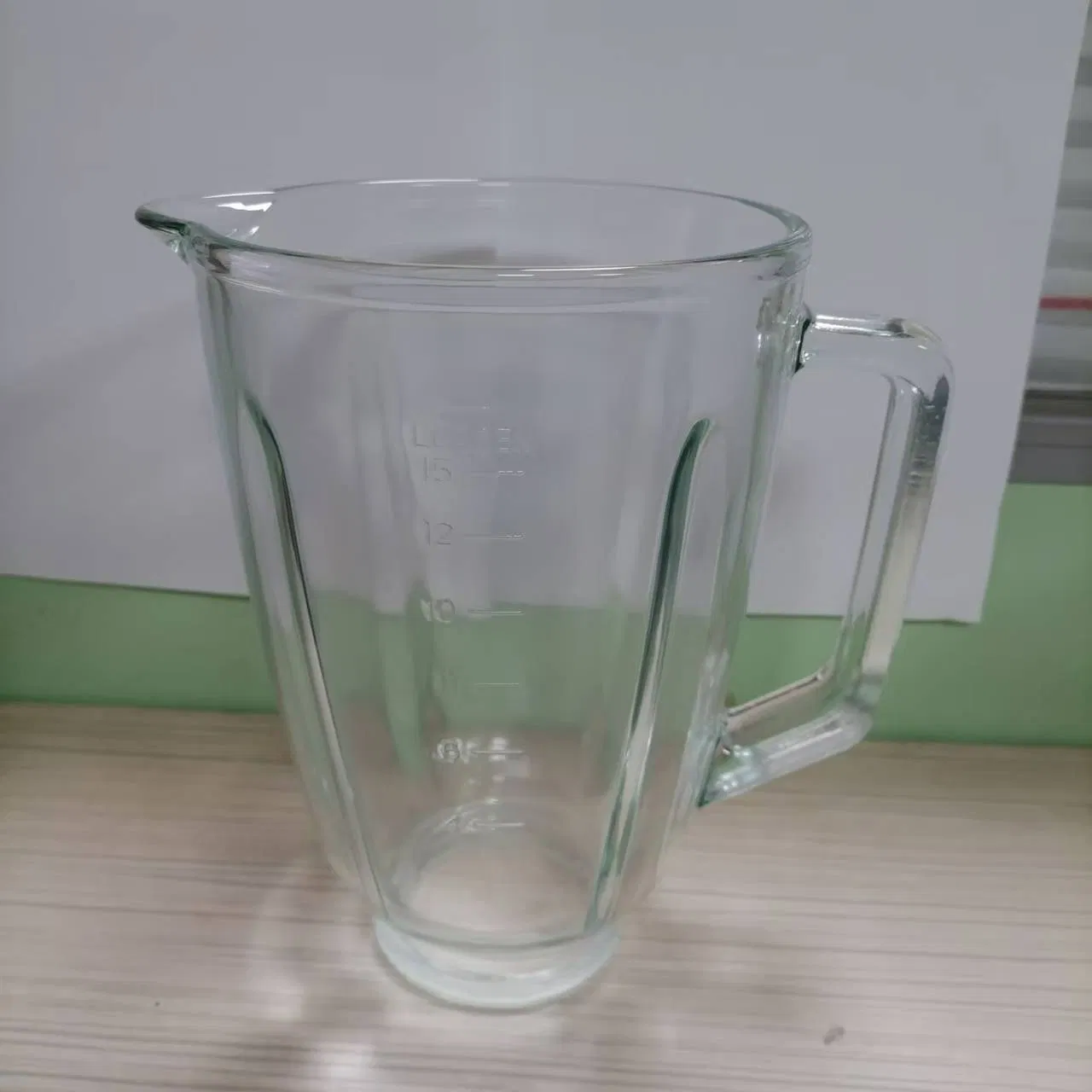 Round Loosen Transparent 1500ml Glass Jar Juicer Kitchen Accessories Moulix Blender Parts