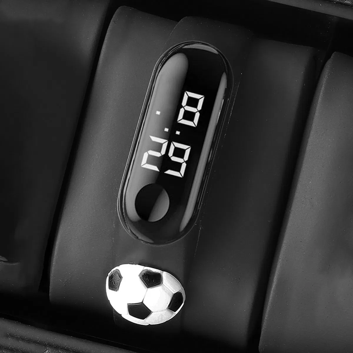 Couple's Gift Watch Set Football Cartoon Touch Screen