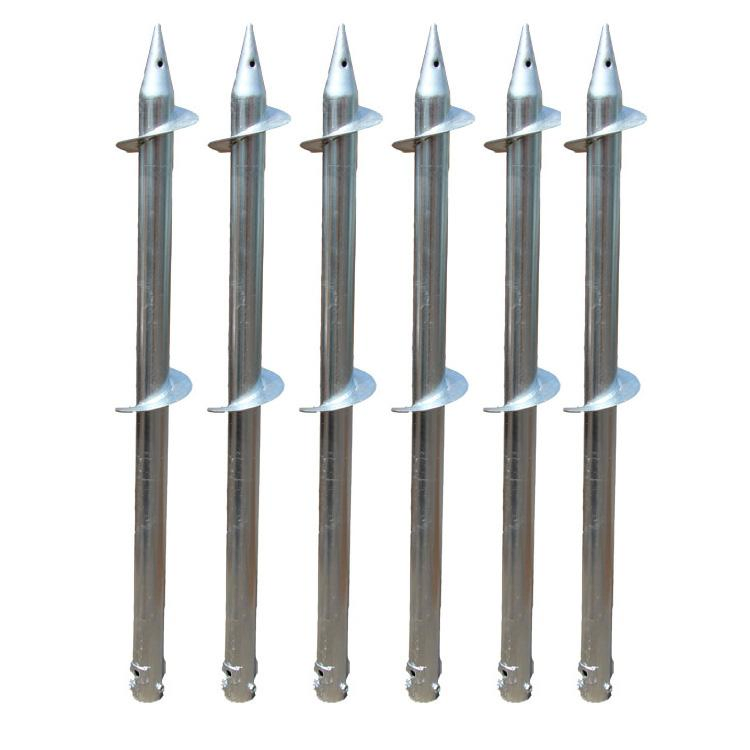 Spiral Ground Screw Anchors Stake