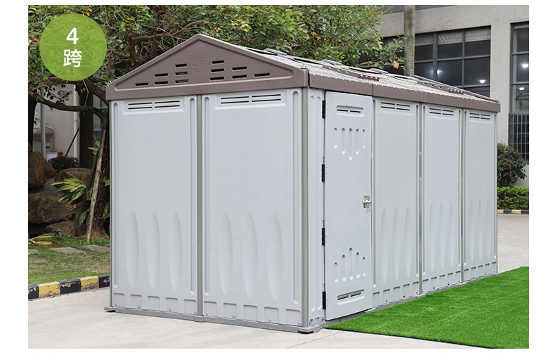 Simple Easy-Assembled Modular HDPE Portable House for Warehouse/Tool Storage