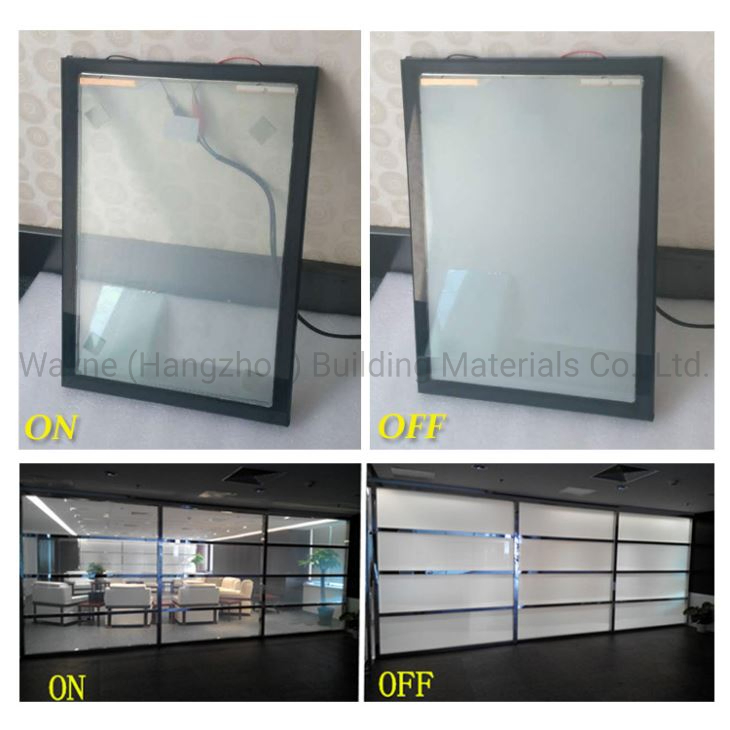 China Glass Factory Price Exterior Window Safety Pdlc Smart Glass