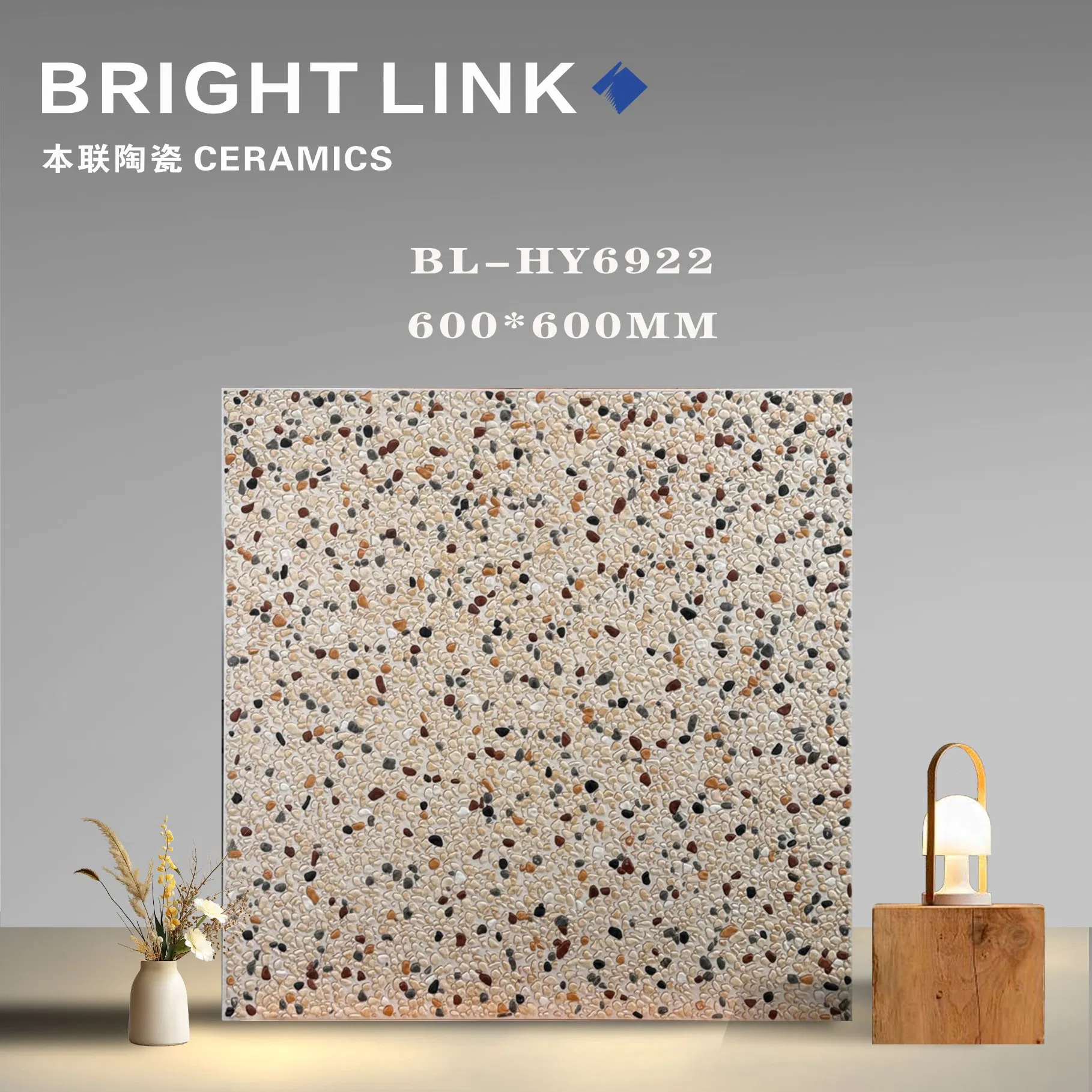 Плитка напольная 600x600 мм античная матовая, противоскользящая