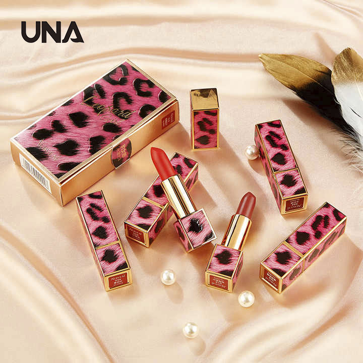 High Quality Pink Lipstick with Custom Logo Long Lasting Moisturizing Magnetic Creamy Matte Wholesale Carving Lipstick