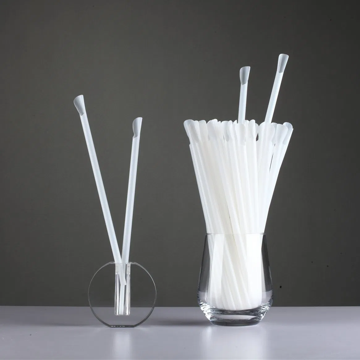 100% Biodegradable Compostable Drinking No Plastic Corn Starch Eco PLA Straw in Stock